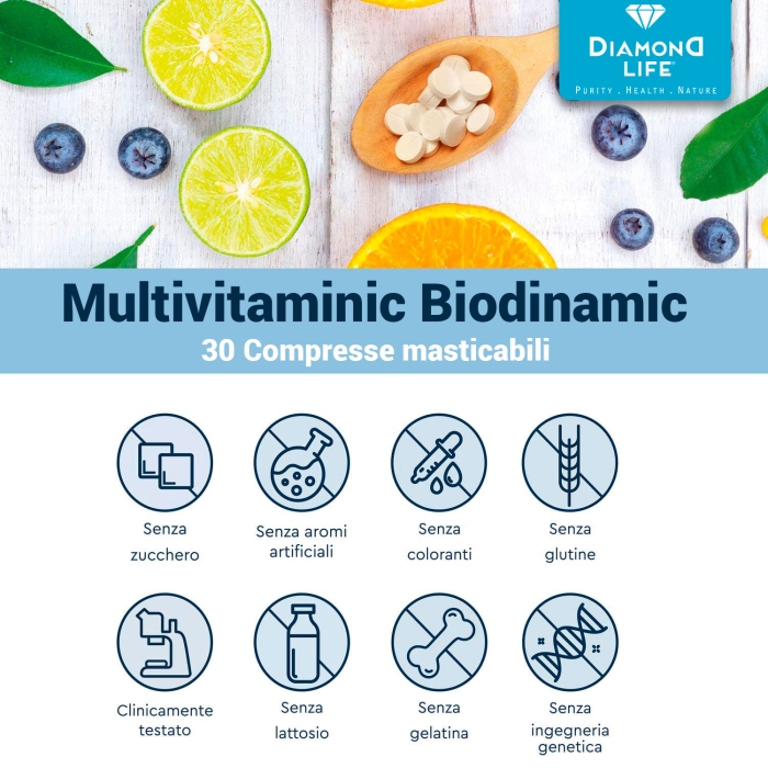 Multivit Biodynamic: integratore naturale multivitamine