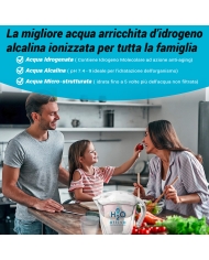 3X Filtri Originali a 7 Fasi per Caraffa H20 Attiva | Pacchetto Convenienza 180 giorni di Acqua Filtrata e Attiva