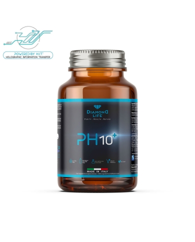 PH10 Powered by H.I.T. - Antiacido Naturale a Base di Potassio, Magnesio, Calcio Corallino Fossile e Vitamina D Aumentati - 200g