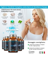 PH10 Powered by H.I.T. - Antiacido Naturale a Base di Potassio, Magnesio, Calcio Corallino Fossile e Vitamina D Aumentati - 200g