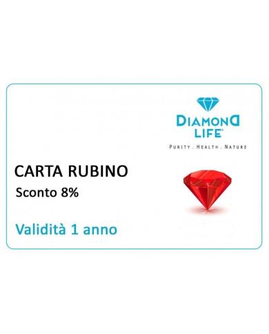 Carta Rubino: sconto dell'8% per un anno