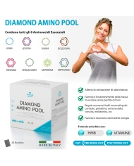 Diamond Amino Pool: a base di Aminoacidi Essenziali, HMB e Vitamine - 30 Bustine